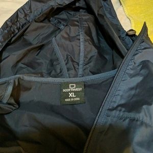 ScottieVest Windbreaker Dark Blue Mens XL